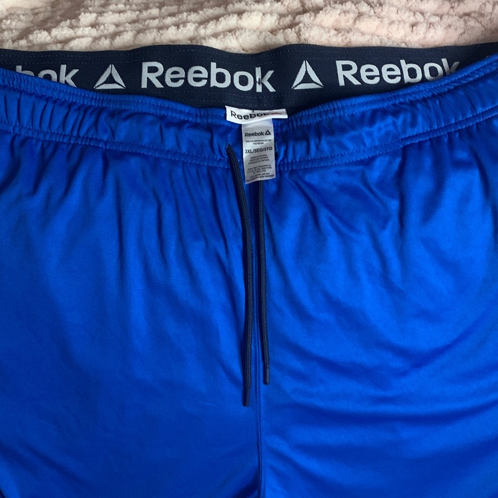 Reebok Men's Vibrant Blue Athletic Shorts